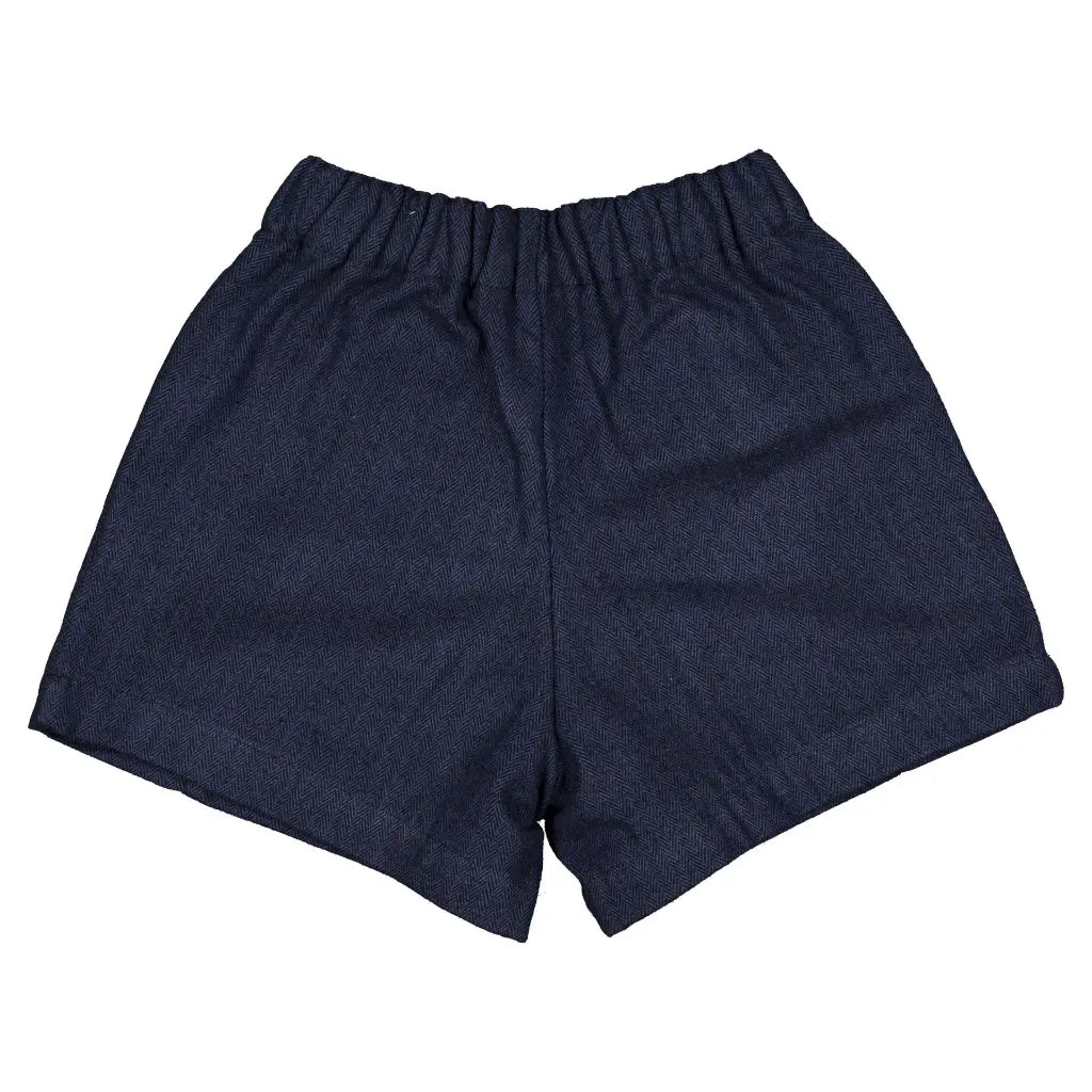 Short SÈVRES - blue chevron [Maison Marelle](26FW)drop1 7