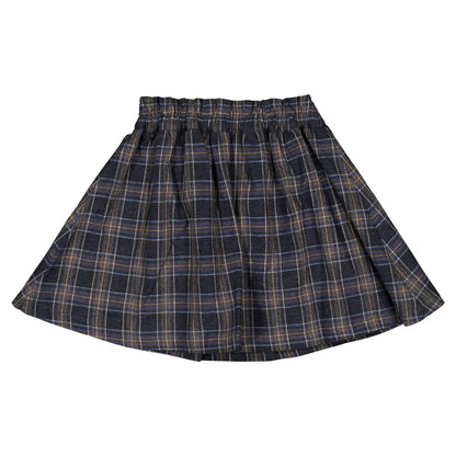Skirt TOURNON - blue tartan [Maison Marelle](26FW)drop1 7