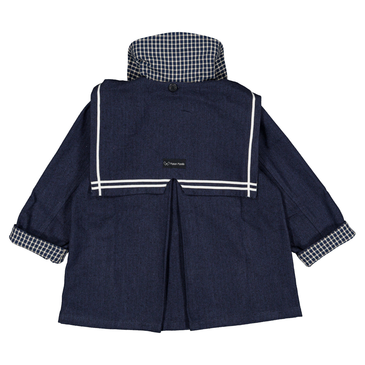 Jacket VOLTAIRE - blue chevron [Maison Marelle](26FW)drop1 15