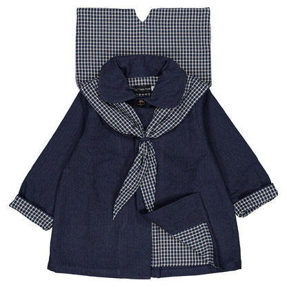 Jacket VOLTAIRE - blue chevron [Maison Marelle](26FW)drop1 21
