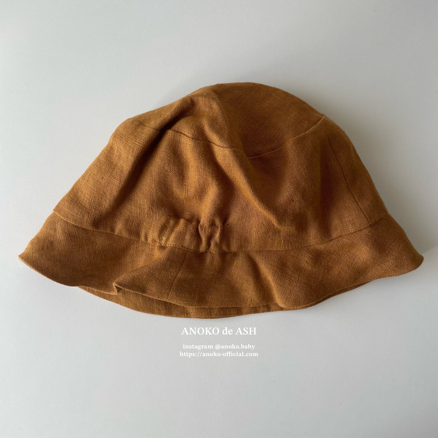 SUN HAT / ginger (no ear / straight) [ASH GENERATION]