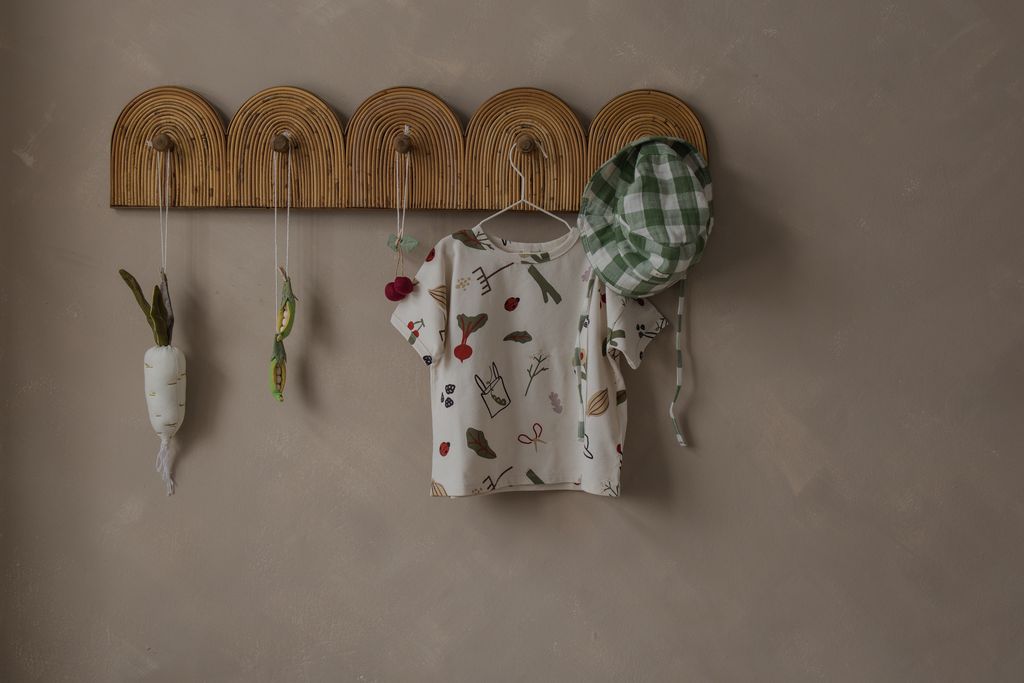 Dill Gingham Bucket Sun Hat [organic zoo] (26SS)