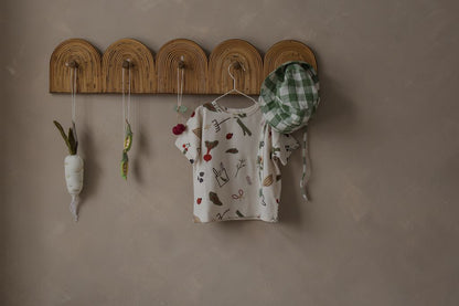 Dill Gingham Bucket Sun Hat [organic zoo] (26SS)