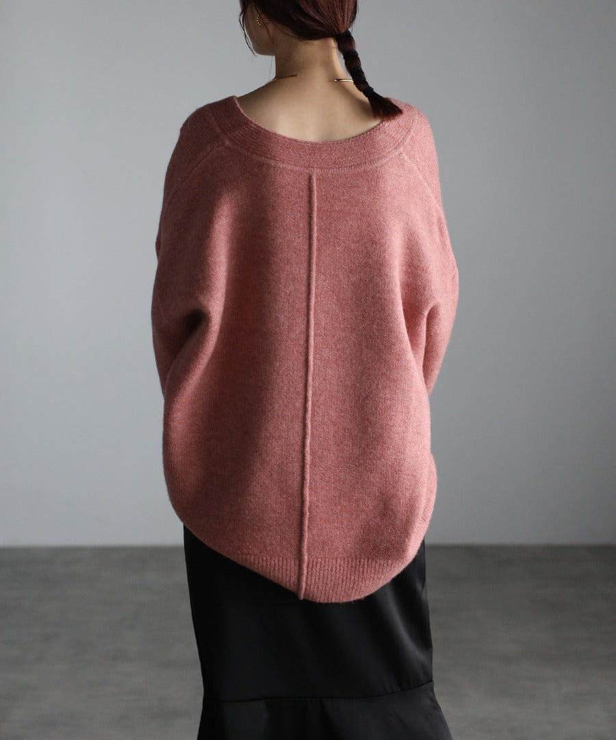 Deep V-Neck Knit [LADIES] 28