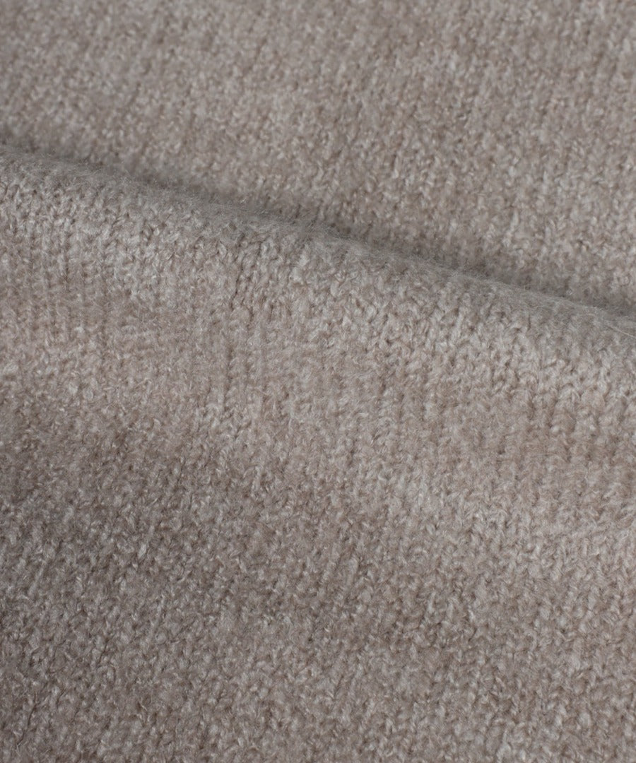 Bicolor Cocoon V-Neck Knit [LADIES] 5