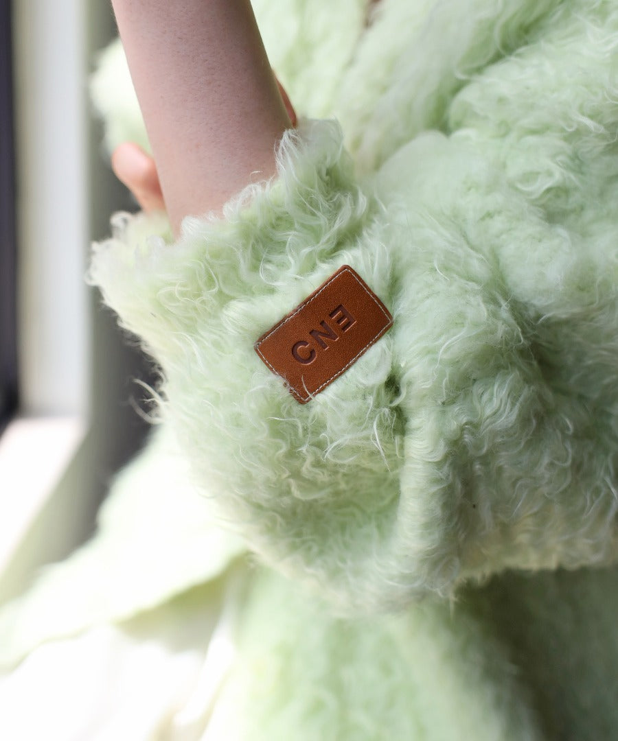 Teddy Bear Shaggy Outer-Like Cardigan [LADIES] 5