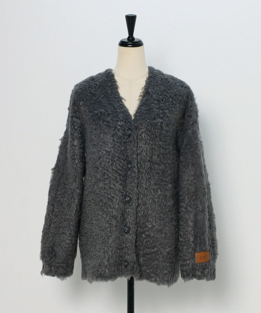 Teddy Bear Shaggy Outer-Like Cardigan [LADIES] 21