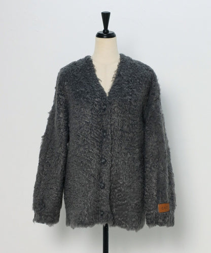 Teddy Bear Shaggy Outer-Like Cardigan [LADIES] 21