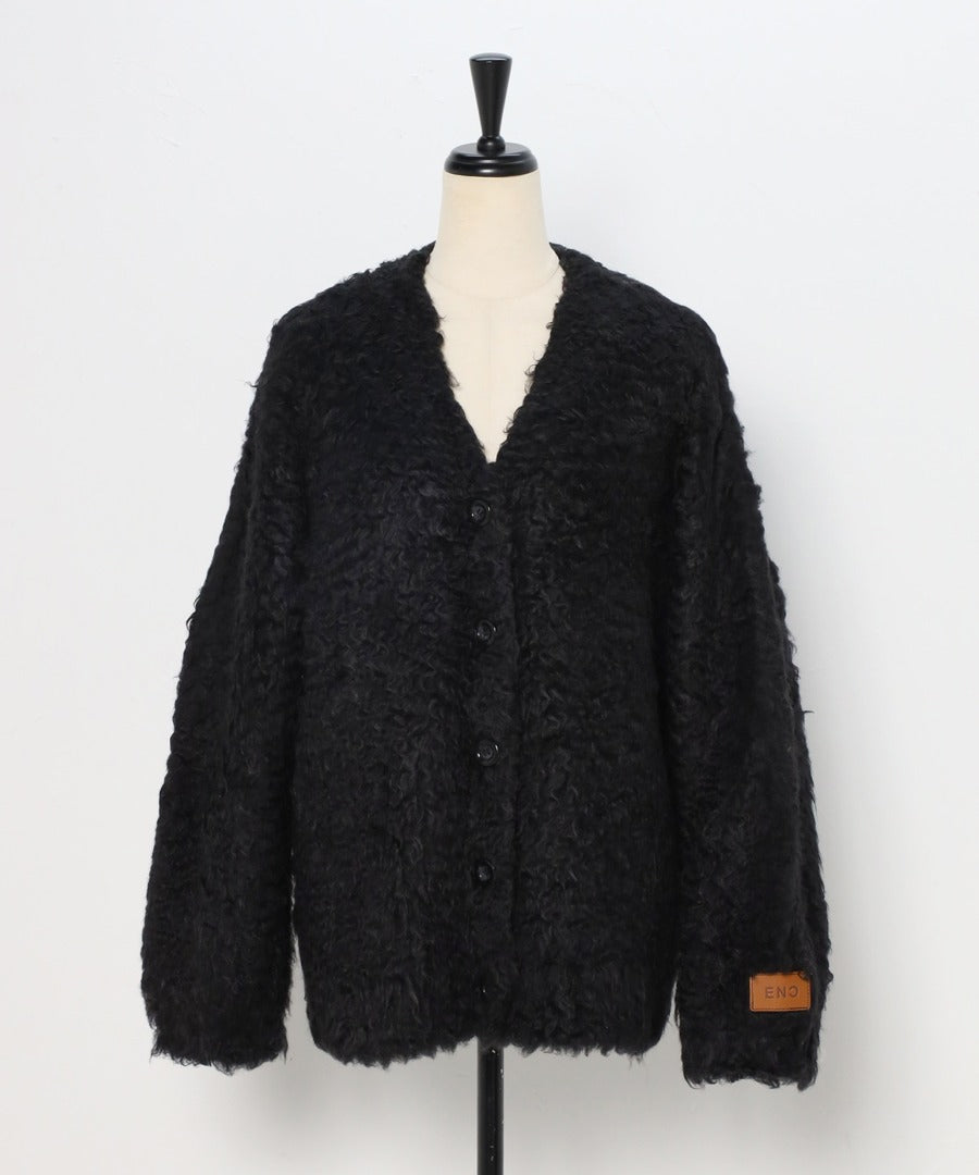 Teddy Bear Shaggy Outer-Like Cardigan [LADIES] 22