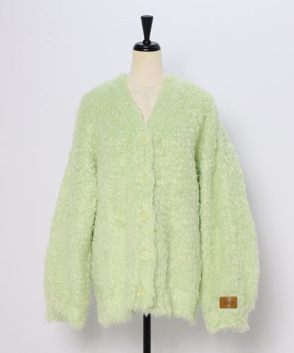 Teddy Bear Shaggy Outer-Like Cardigan [LADIES] 23