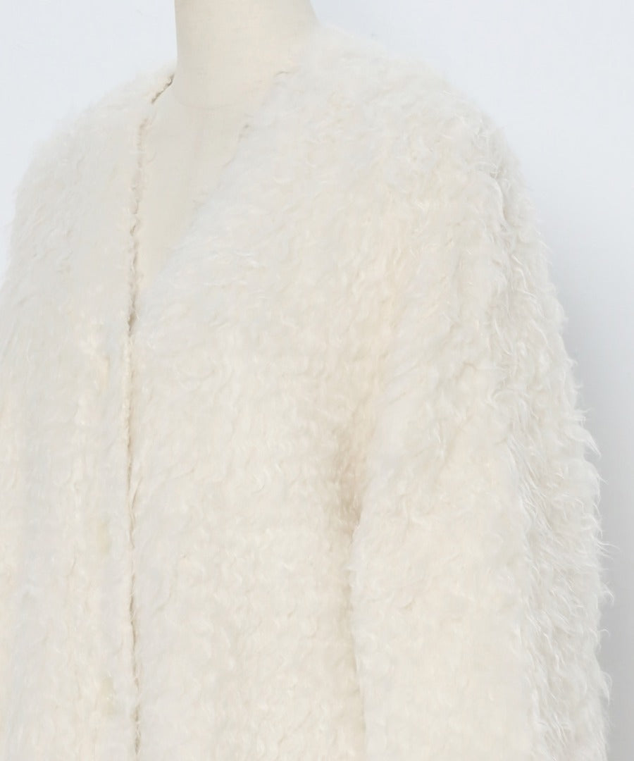 Teddy Bear Shaggy Outer-Like Cardigan [LADIES] 27