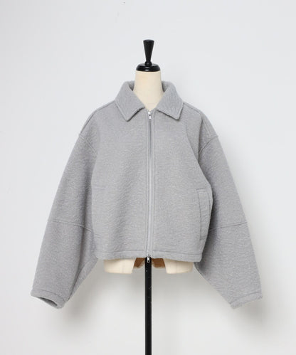 Boucle Stand Collar Double Zip Blouson [LADIES] 22