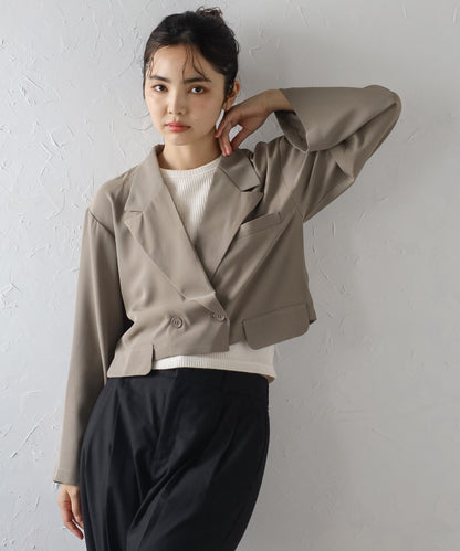 Short Tailored Jacket [LADIES] 3