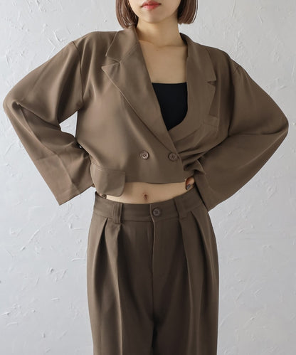 Short Tailored Jacket [LADIES] 4
