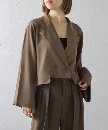 Short Tailored Jacket [LADIES] 5