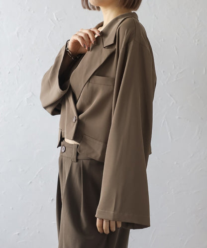 Short Tailored Jacket [LADIES] 6