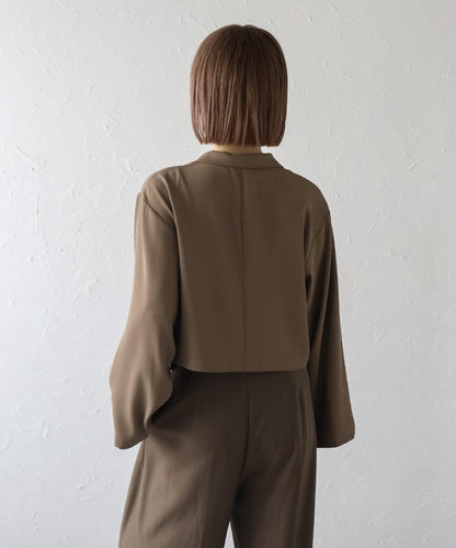Short Tailored Jacket [LADIES] 7
