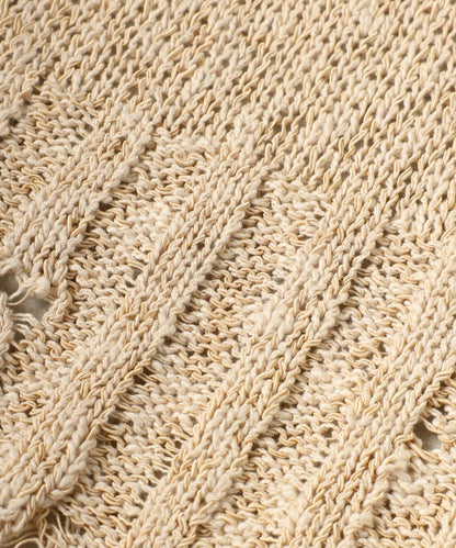 Damage Wash Knit Vest [LADIES] 11