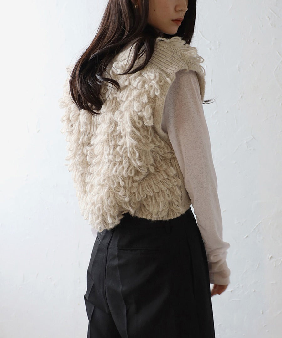 Loop Knit Vest [LADIES] 3
