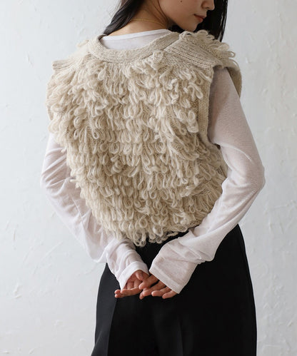 Loop Knit Vest [LADIES] 5