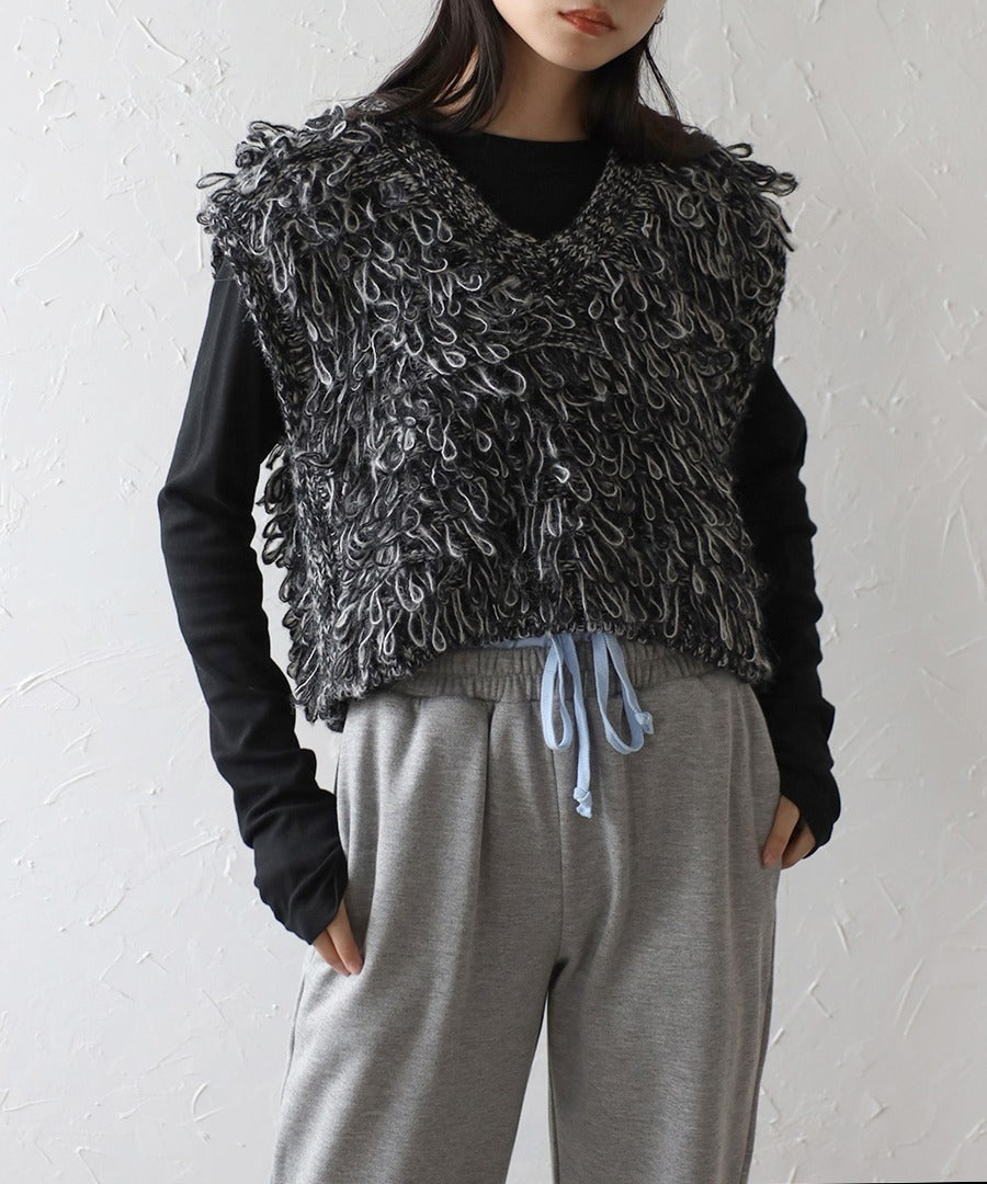 Loop Knit Vest [LADIES] 13