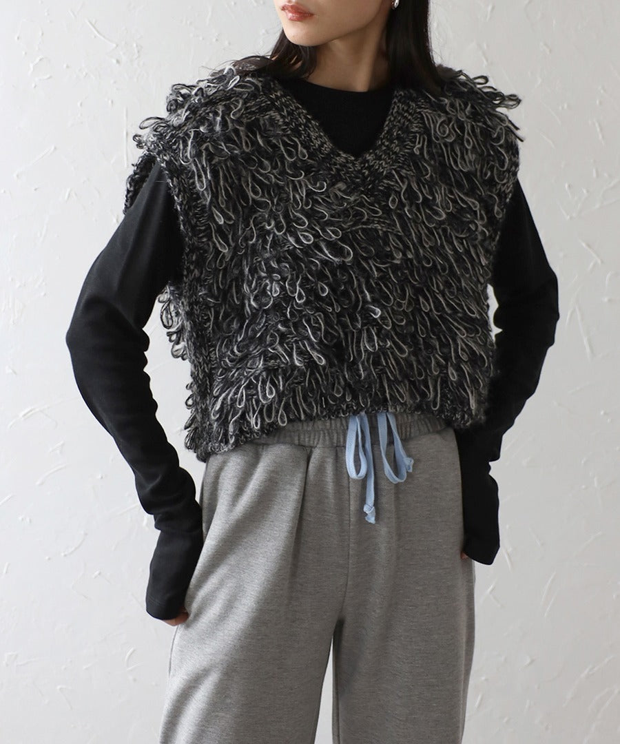Loop Knit Vest [LADIES] 15