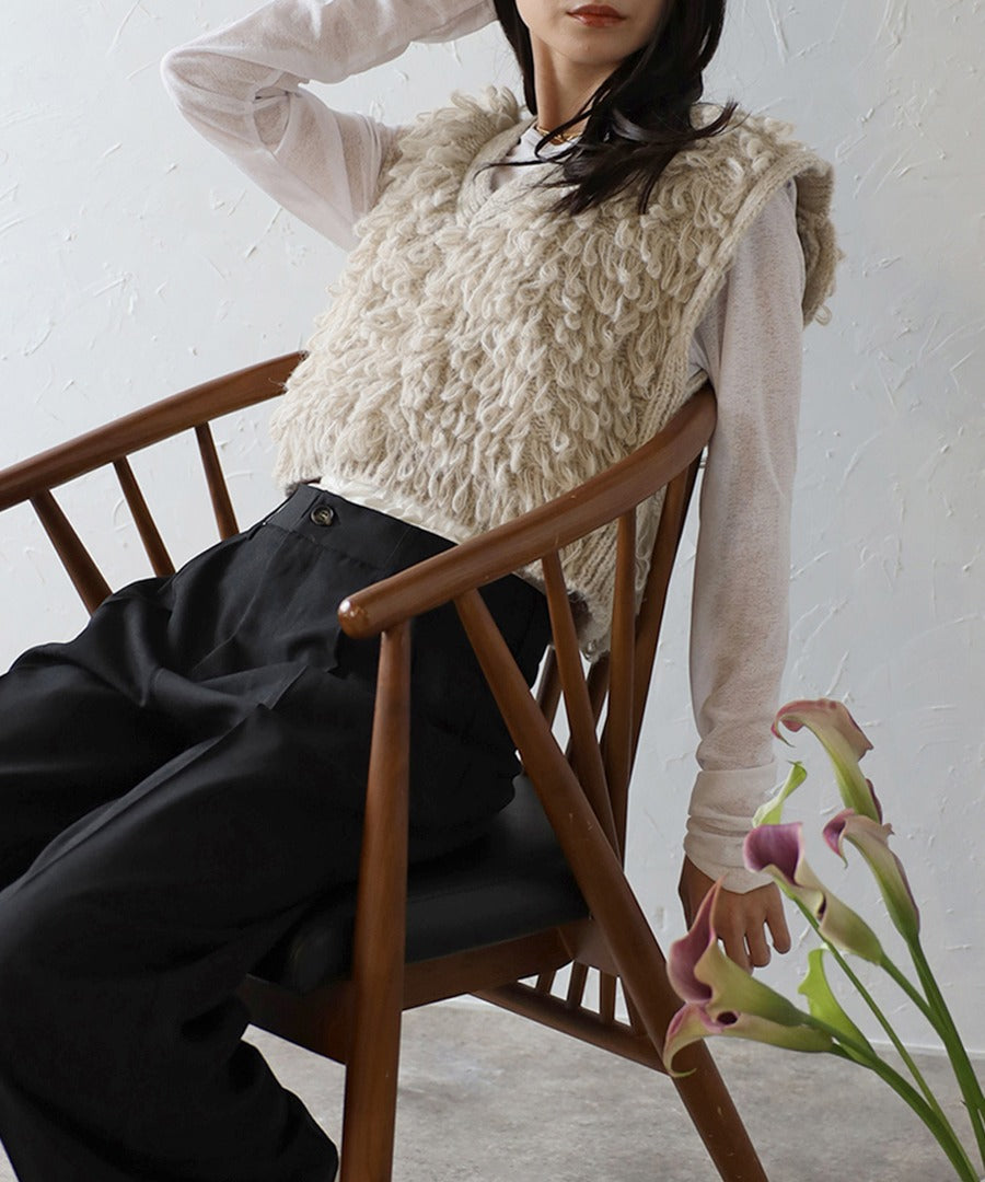Loop Knit Vest [LADIES] 27