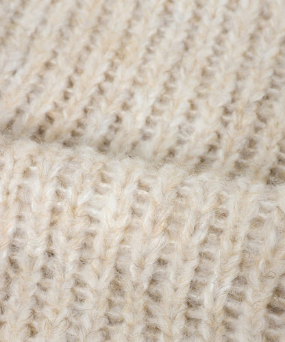Alpaca Touch Boat Neck Low Gauge Knit [LADIES] 29