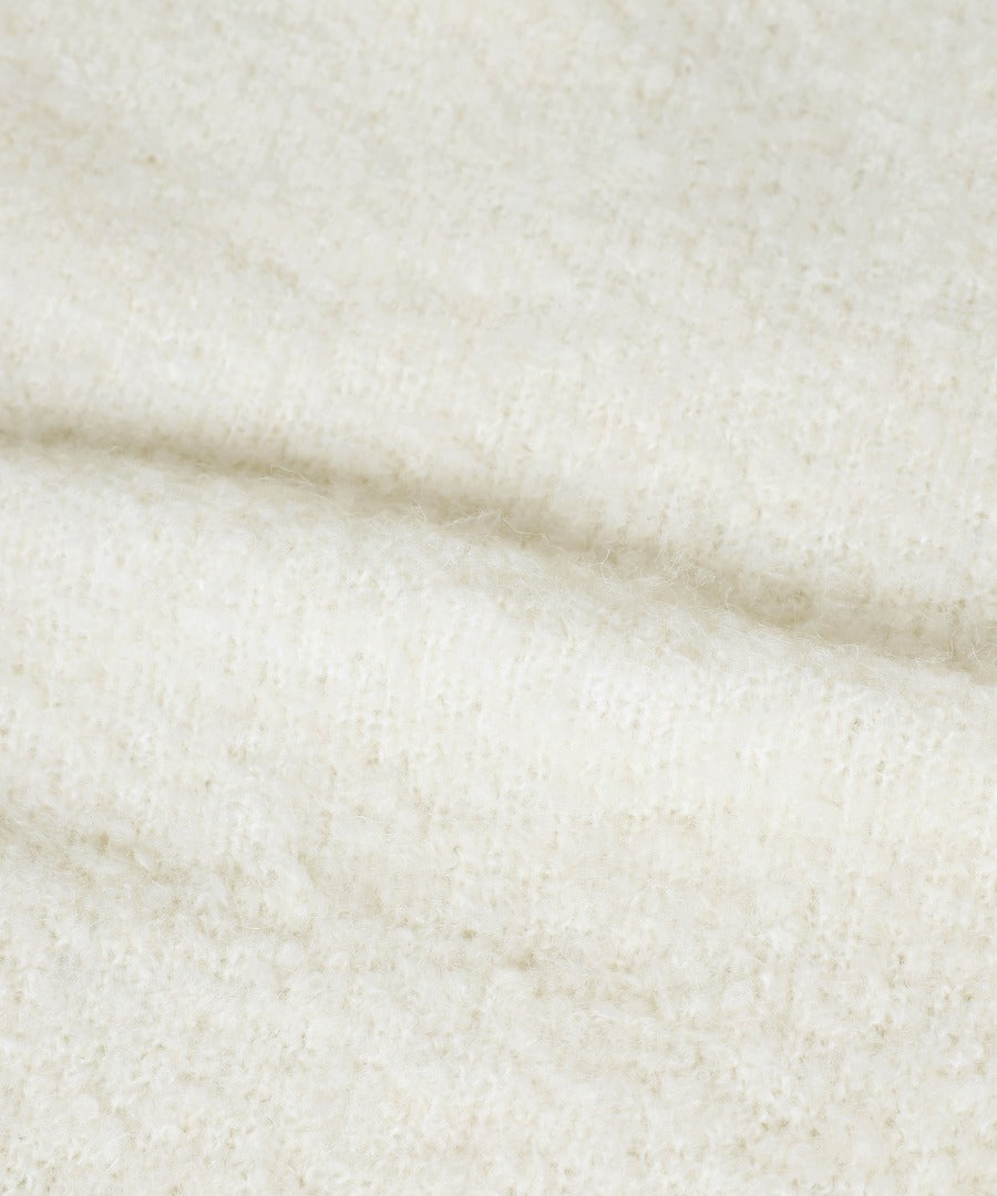 Boucle Deep V-Neck Knit [LADIES] 30