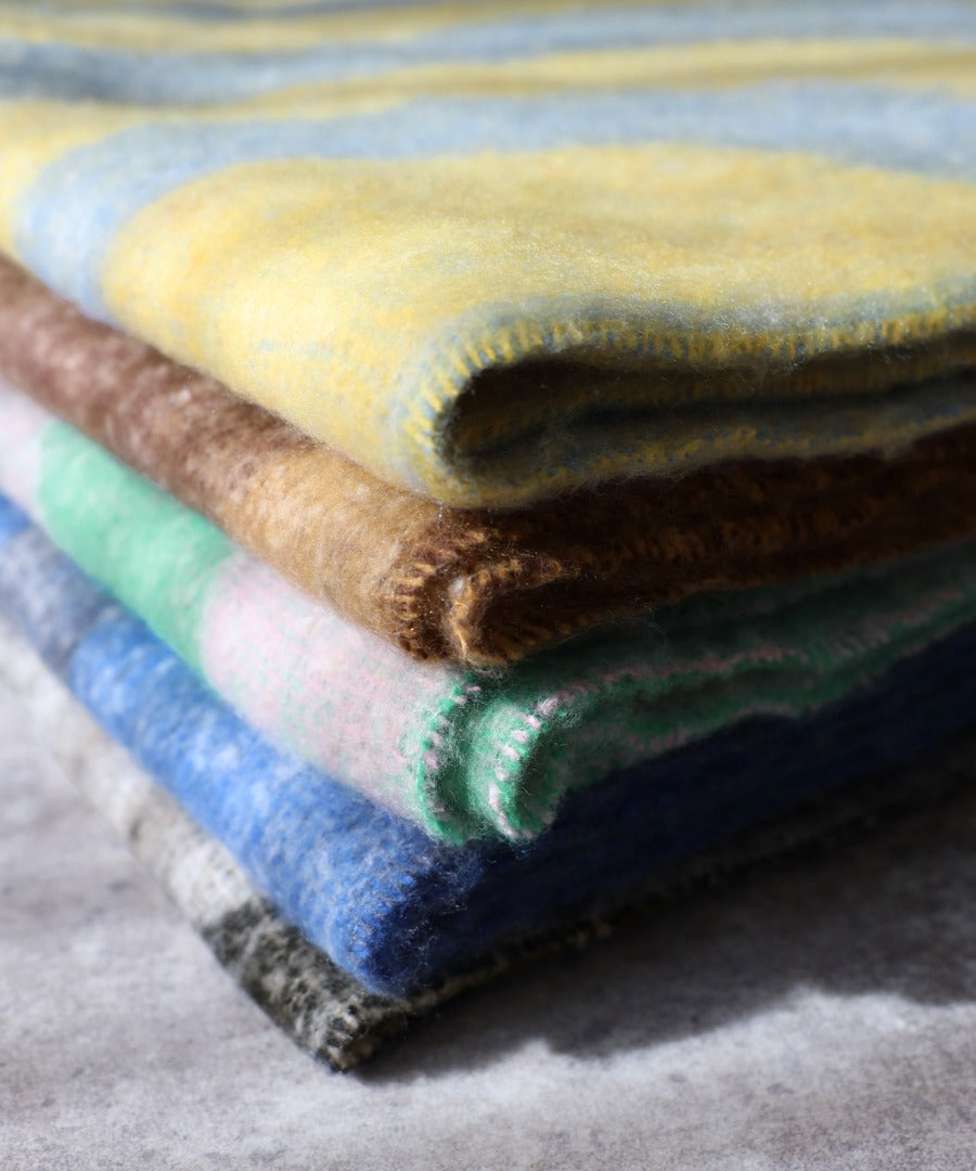 Bicolor Wave Pattern Muffler [LADIES] 23