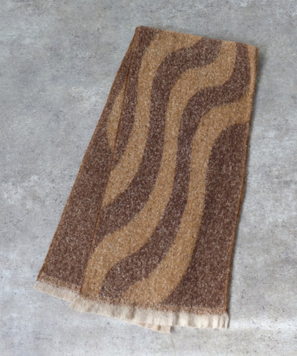 Bicolor Wave Pattern Muffler [LADIES] 25