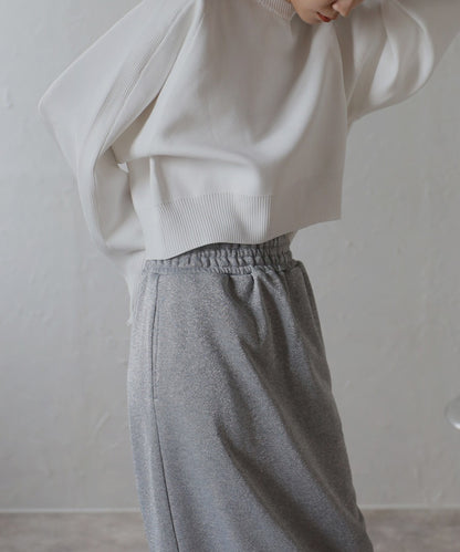 Arm Panel Rib Cropped Double Knit [LADIES] 12