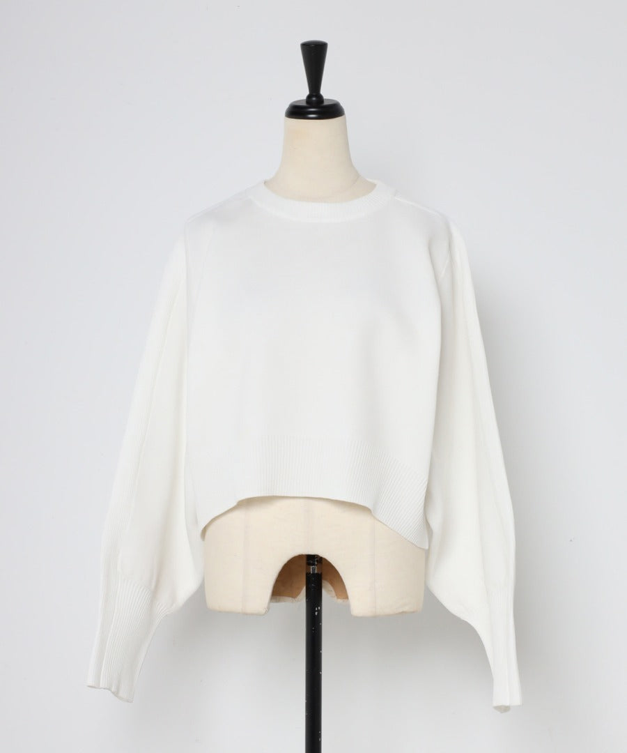 Arm Panel Rib Cropped Double Knit [LADIES] 22