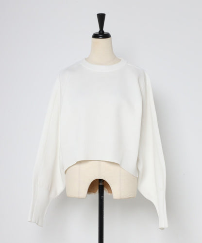 Arm Panel Rib Cropped Double Knit [LADIES] 22
