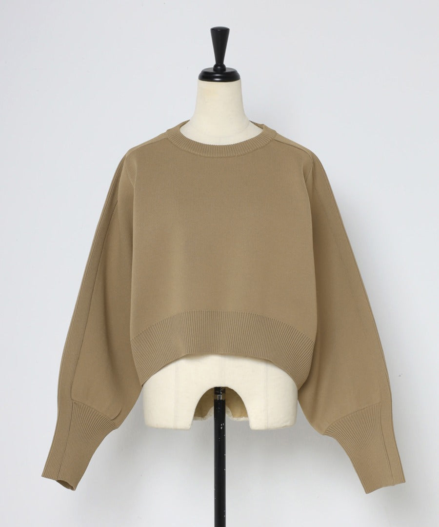 Arm Panel Rib Cropped Double Knit [LADIES] 23