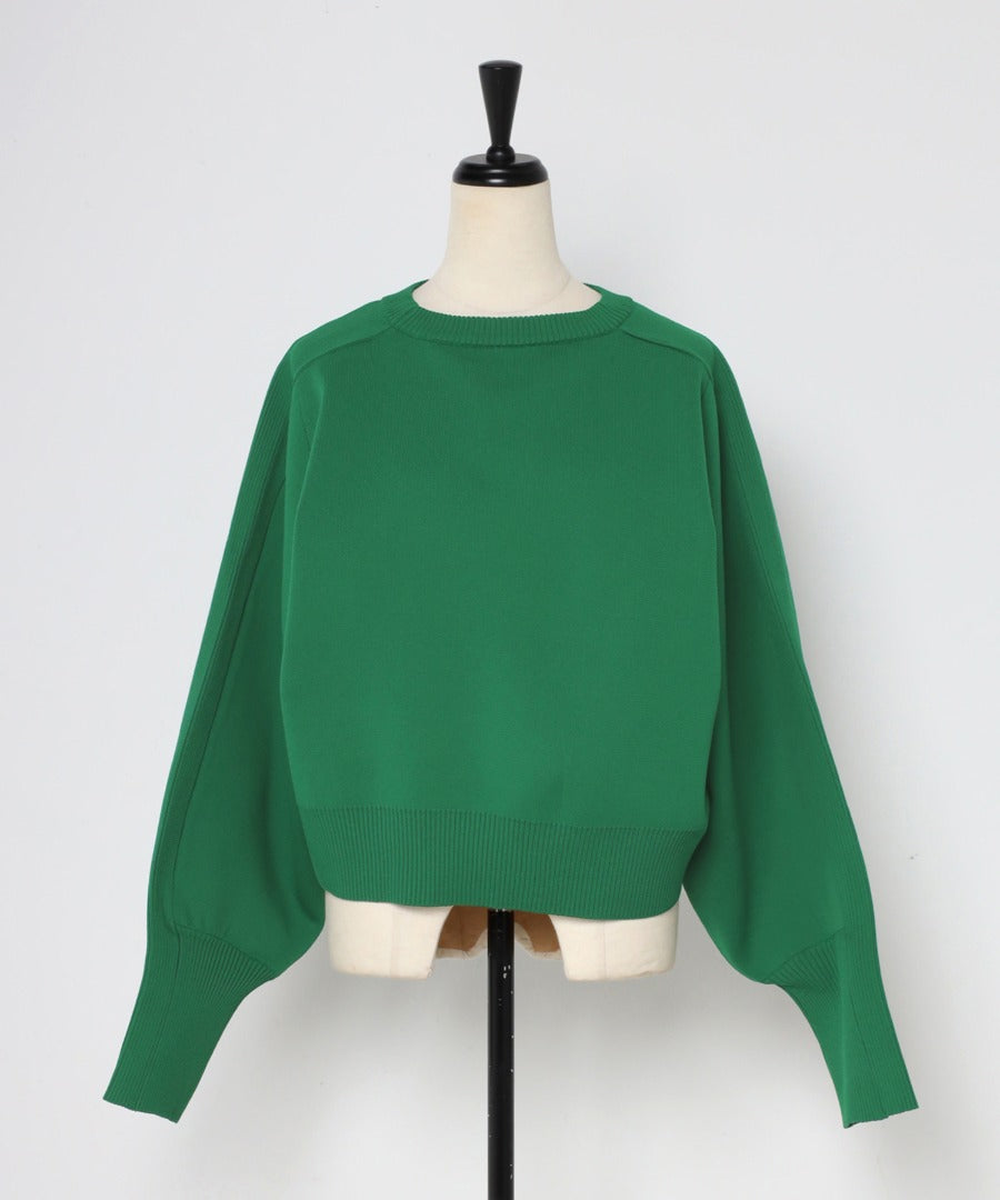 Arm Panel Rib Cropped Double Knit [LADIES] 24