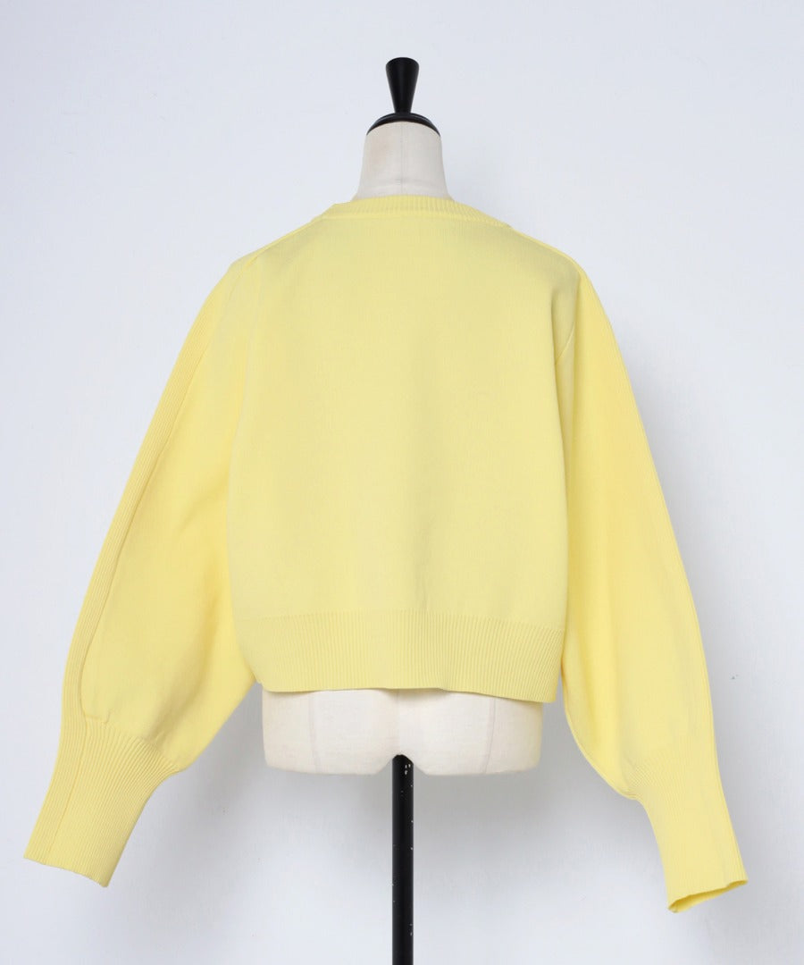 Arm Panel Rib Cropped Double Knit [LADIES] 27