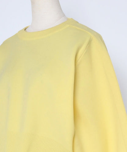Arm Panel Rib Cropped Double Knit [LADIES] 28