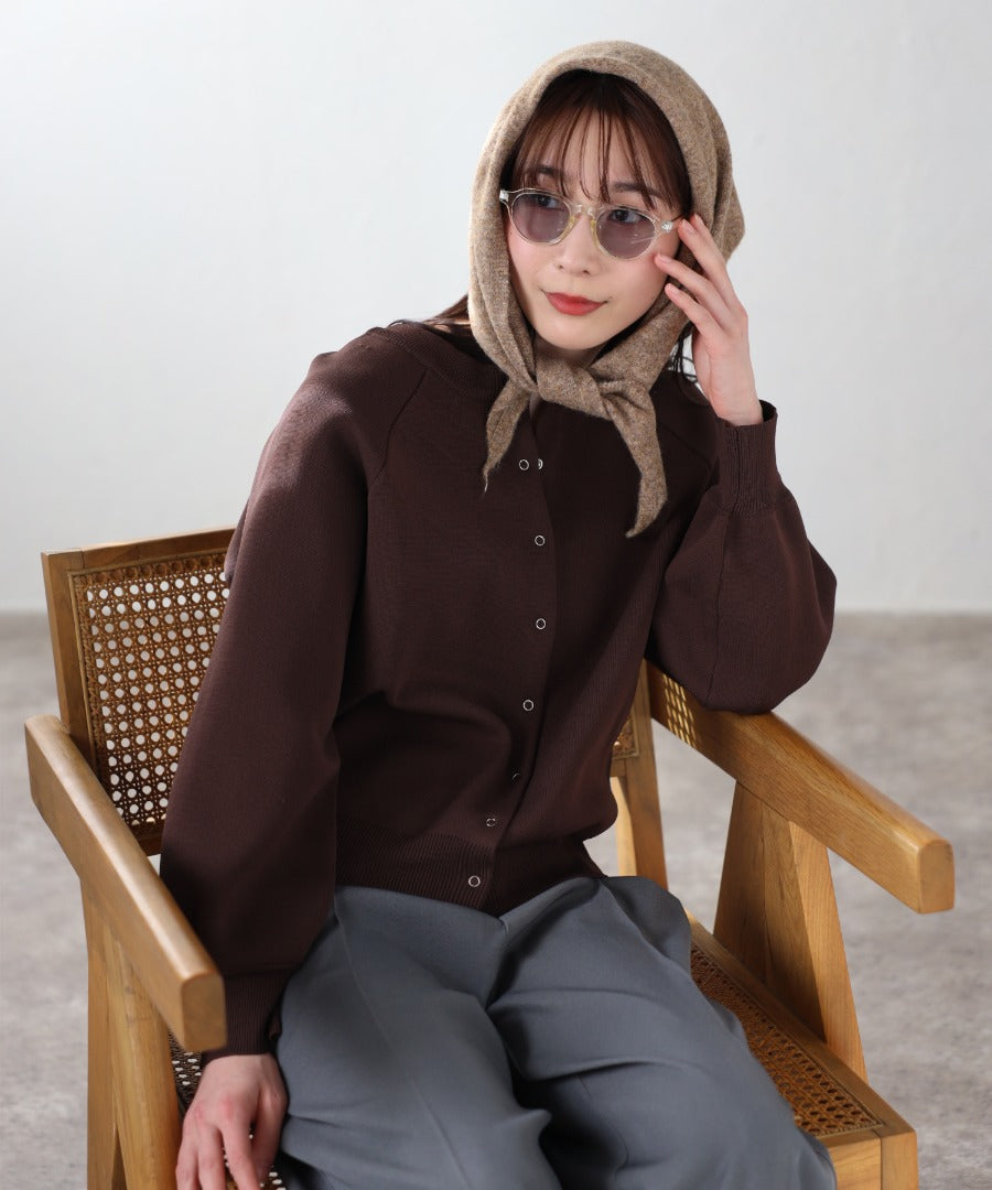 Triangle Knit Scarf [LADIES] 3