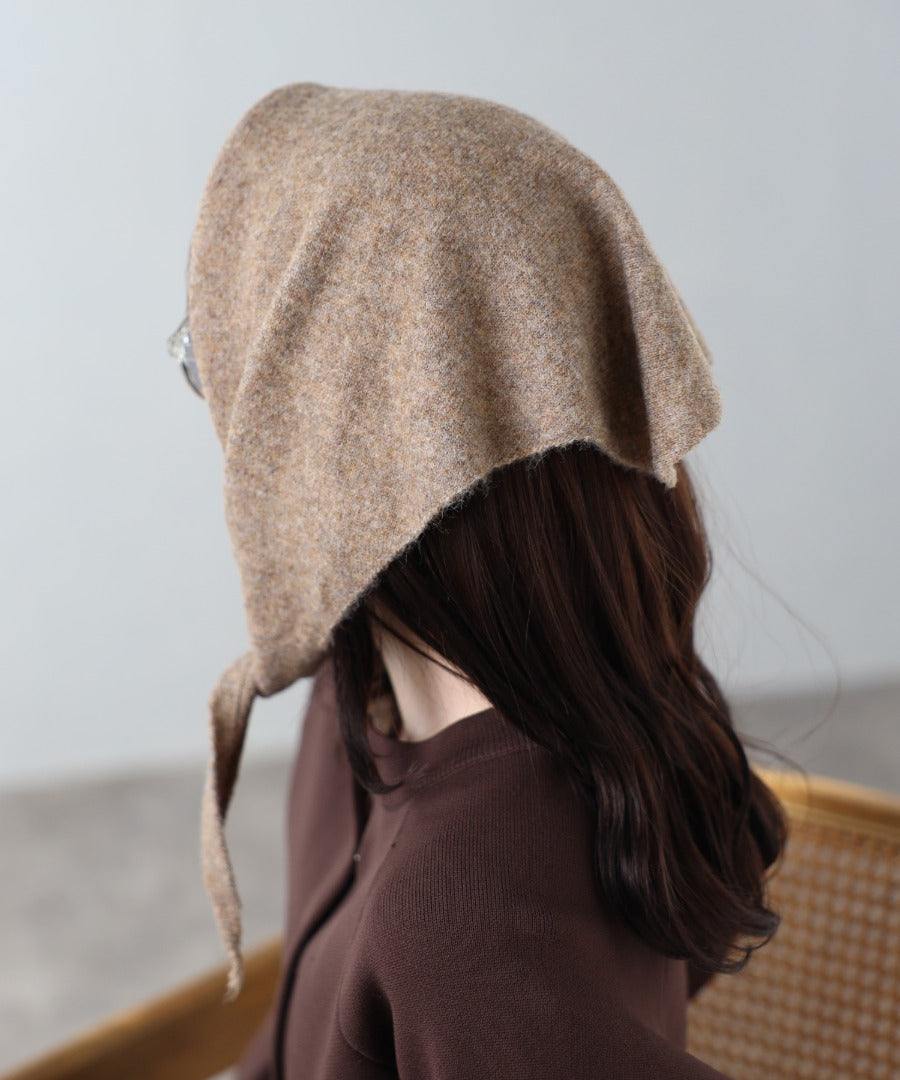Triangle Knit Scarf [LADIES] 6