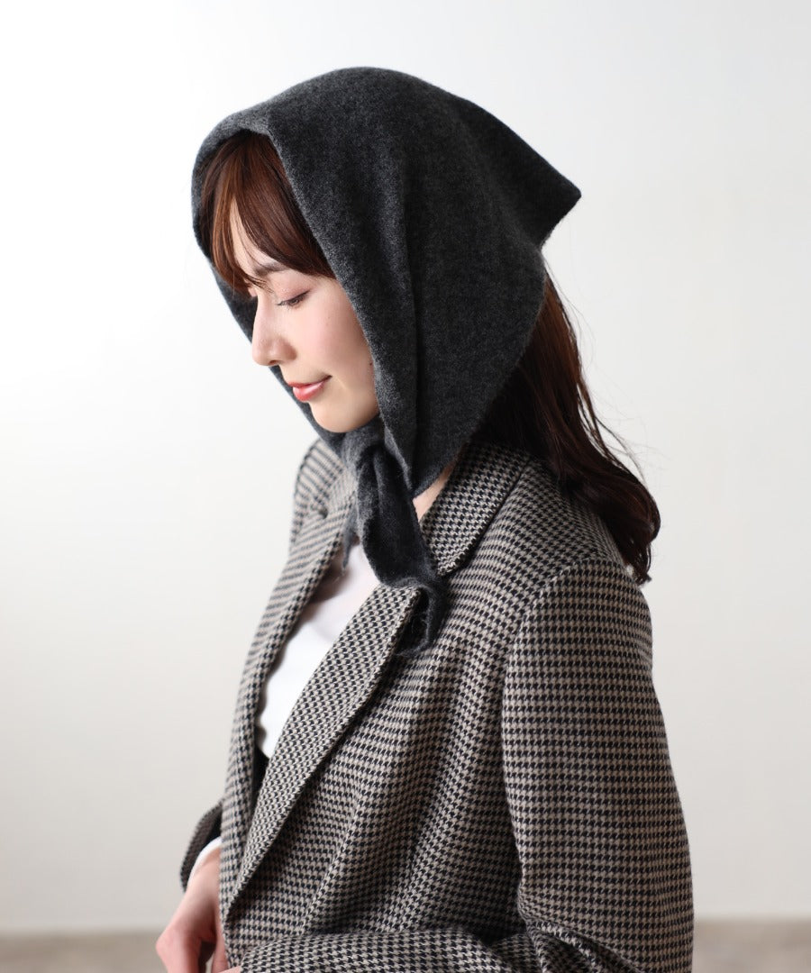 Triangle Knit Scarf [LADIES] 10