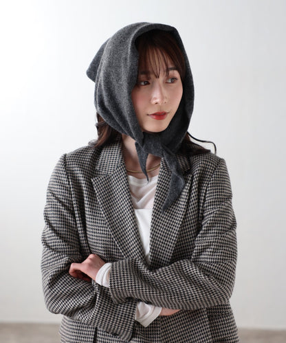 Triangle Knit Scarf [LADIES] 11