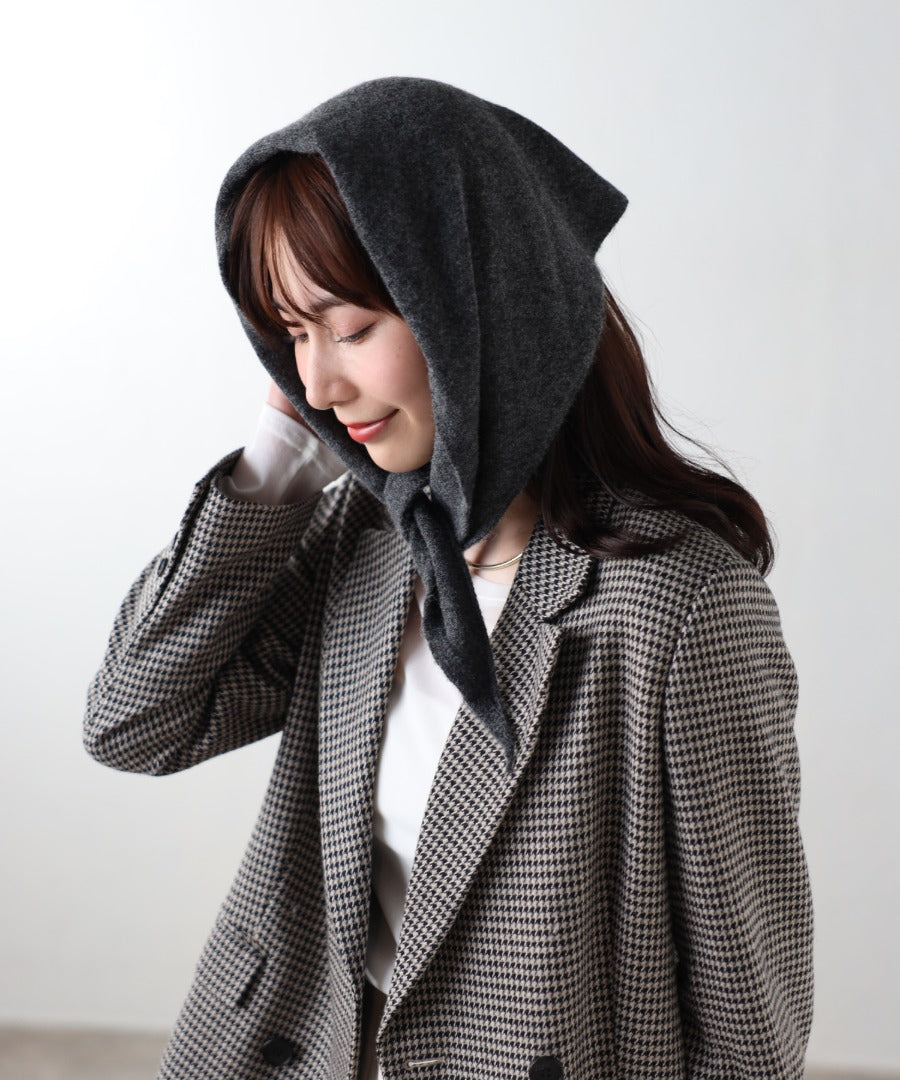 Triangle Knit Scarf [LADIES] 12