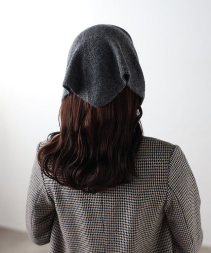 Triangle Knit Scarf [LADIES] 17