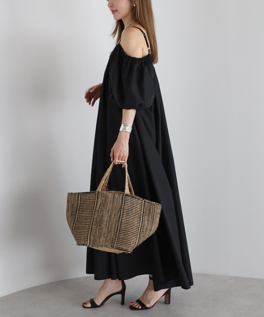 2Way Balloon Sleeve Flare Dress [LADIES] 11
