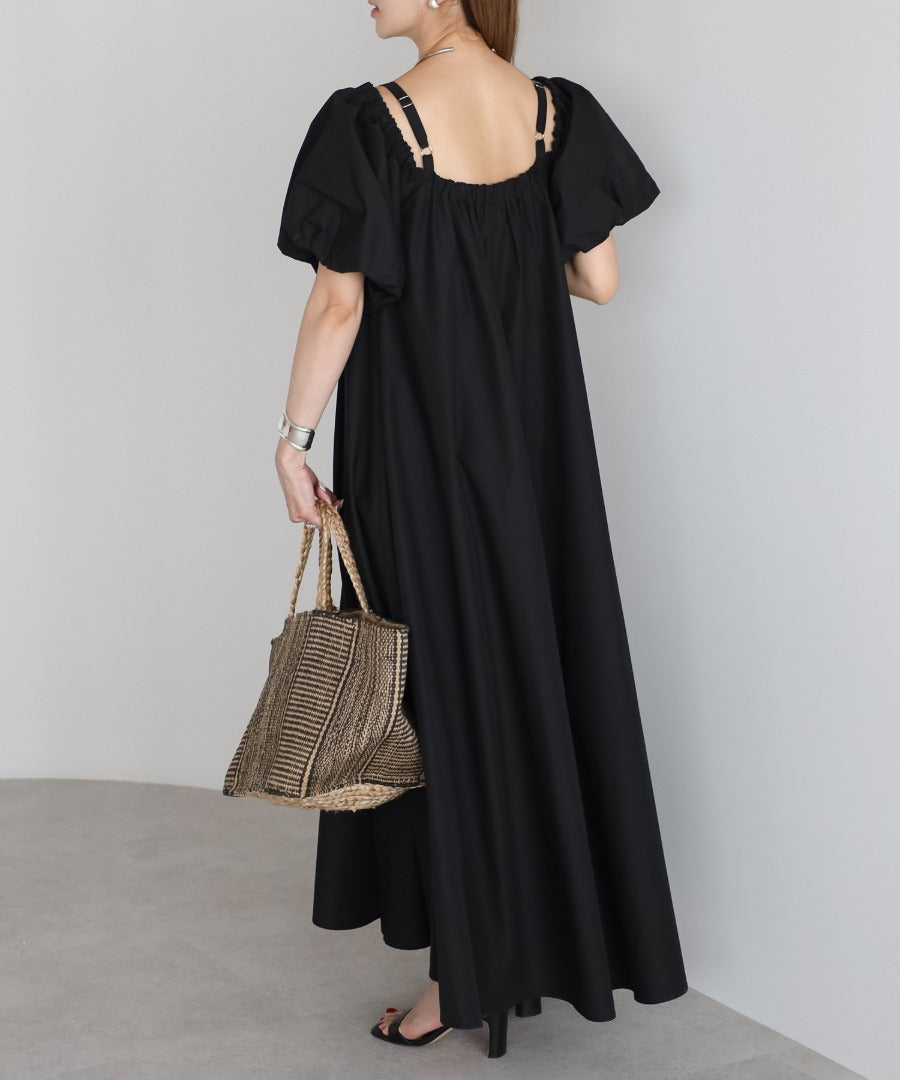 2Way Balloon Sleeve Flare Dress [LADIES] 17