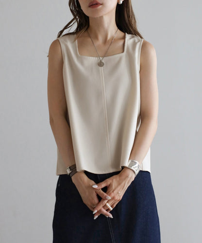 Square Neck Sleeveless Blouse [LADIES] 3