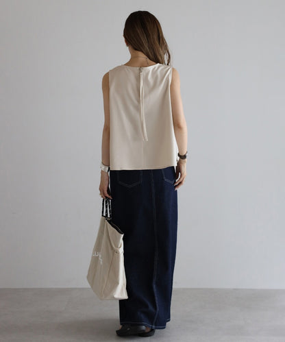 Square Neck Sleeveless Blouse [LADIES] 6