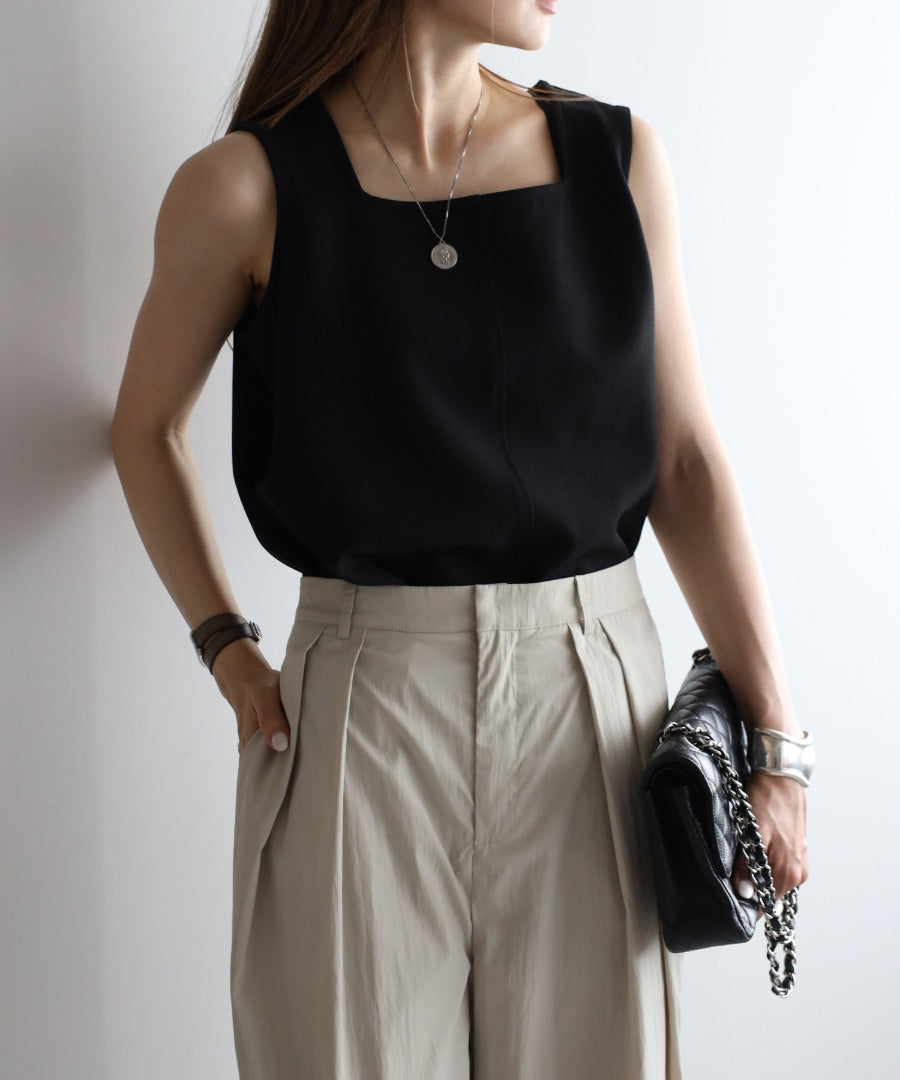 Square Neck Sleeveless Blouse [LADIES] 13