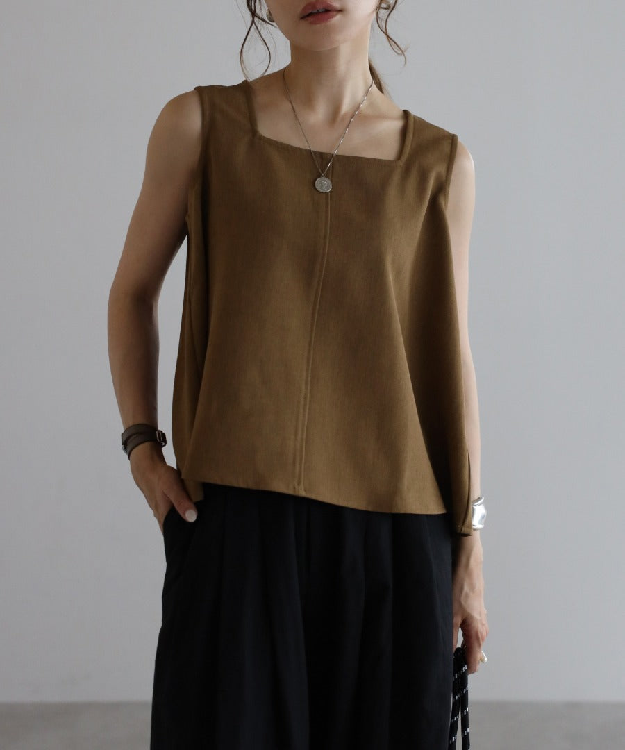 Square Neck Sleeveless Blouse [LADIES] 19